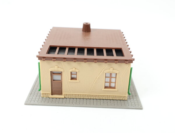 Spur H0 Gebäude Wohnhaus Einfamilienhaus Bungalow Ferienhaus mit Pergola