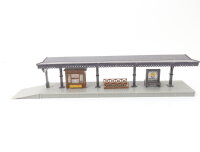 Spur H0 Gebäude Bahnsteig überdacht mit Kiosk "Fürstenstein"