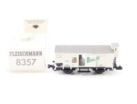 Fleischmann N 8357 Güterwagen Bierwagen "Pilsner Urquell" 598 993 DRG / OVP