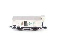 Fleischmann N 8357 Güterwagen Bierwagen "Pilsner Urquell" 598 993 DRG / OVP
