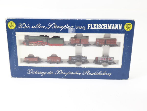 Fleischmann N 7884 Güterzugset 7-tlg. "Der Landbote II" K.P.E.V. / NEM OVP