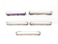 Arnold N 0143 Personenwagen-Set 5-tlg. Luxuszug "Rheingold" DR / Licht OVP