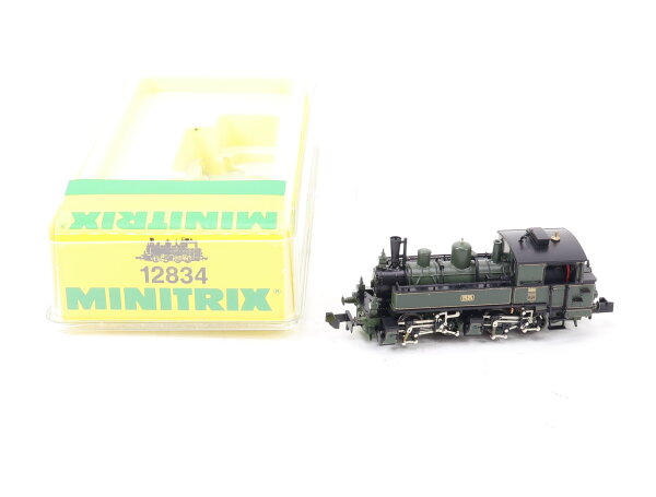 Minitrix N 12834 Dampflok Tenderlok BB II BR 2525 K.Bay.Sts.B. / OVP