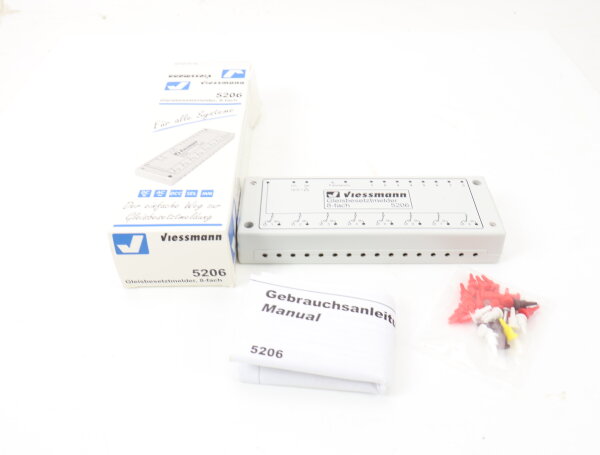 Viessmann 5206 Steuerungszubehör Gleisbesetztmelder 8-fach