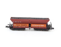 Roco N 25116 Güterwagen Selbstentladewagen Peine+Salzgitter 666 4 007-1 DB