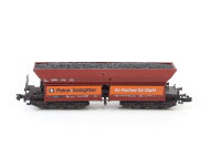 Roco N 25116 Güterwagen Selbstentladewagen Peine+Salzgitter 666 4 007-1 DB