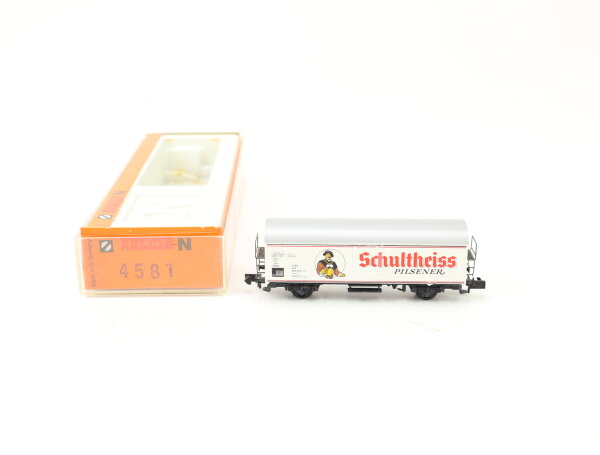Arnold N 4581 Güterwagen Kühlwagen Bierwagen "Schultheiss" 082 4 927-9 DB