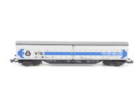 Roco N 02367A Güterwagen Schiebewandwagen "VTG" DB silber