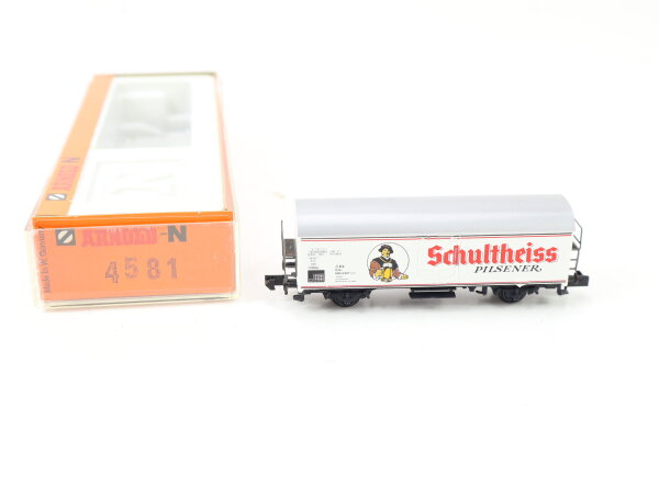 Arnold N 4581 Güterwagen Kühlwagen Bierwagen "Schultheiss" 082 4 927-9 DB