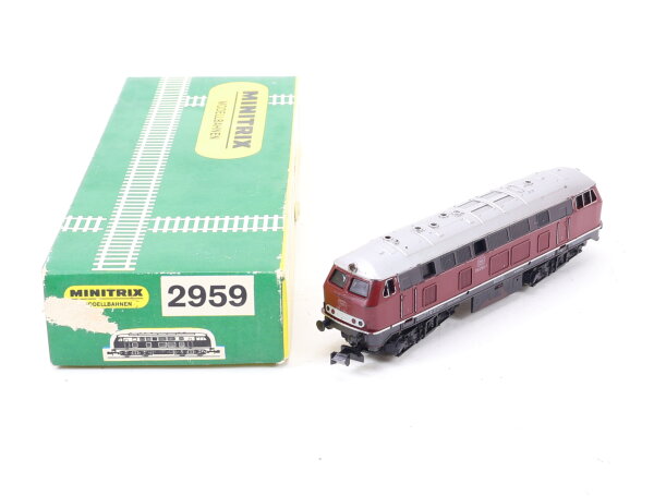 Minitrix N 2959 Diesellok rot-grau BR 216 090-1 DB / OVP