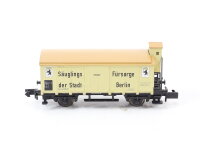 Arnold N 4256 gedeckter Güterwagen "Säuglings-Fürsorge der Stadt Belin"