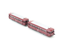 Minitrix N 51 2980 00 Dieseltriebzug 2-tlg. Schienenbus rot BR VT/VS 98 DB / OVP