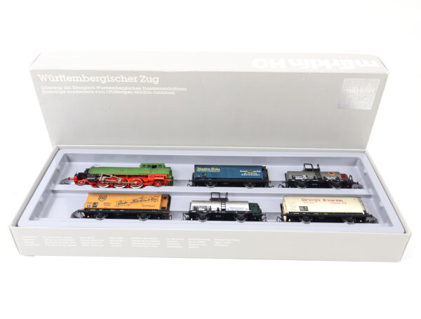 Märklin H0 2857 Zugset 6-tlg. Württembergischer Zug "125 Jahre Märklin" / OVP