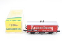 Minitrix N 13594 Güterwagen Bierwagen Kühlwagen...