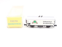 Minitrix N 13270 Güterwagen Kühlwagen Bierwagen...