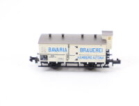 Minitrix N 13644 Güterwagen Bierwagen Bavaria Brauerei KPEV