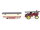 Märklin H0 1887 Wagenset 2-tlg. Kirmes-Lokomobil mit Kinematograph / OVP