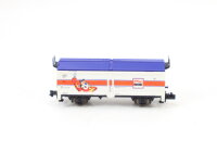 Minitrix N 13938 Güterwagen Hubschiebedachwagen "Kelloggs Frosties" DB / NEM