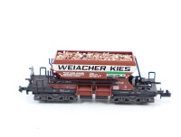 Minitrix N 13294 Güterwagen Schotterwagen "Weiacher Kies" 1 028-9 SBB / OVP