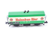 Minitrix N 3223 Güterwagen Bierwagen Kühlwagen "Heineken Bier" NS