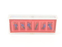 Preiser N 79010 Figuren-Set 6-tlg. Bahnpersonal 1:160
