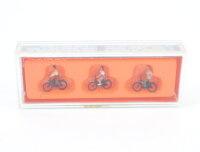 Preiser N 79089 Figuren-Set 3-tlg. Radfahrer 1:160
