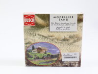 Busch H0 N 7553 Landschaftsbau Modellier Sand Hellgrün
