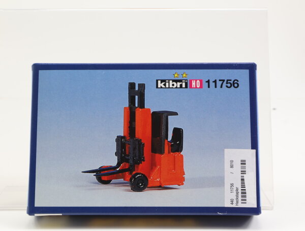 Kibri H0 11756 Modellauto Heckstapler Bausatz 1:87 / OVP