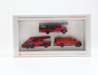 Wiking H0 2600 Modellauto Set Feuerwehr-Packung Veteranen 1000 Berlin 45 1:87