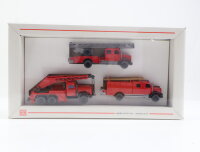 Wiking H0 2600 Modellauto Set Feuerwehr-Packung Veteranen 1000 Berlin 45 1:87