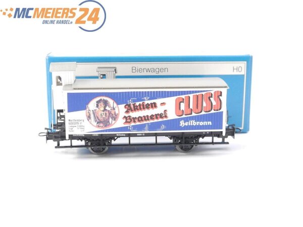 Märklin H0 4780 Güterwagen Bierwagen "Aktienbrauerei Cluss" Württemberg E590