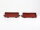 2x Märklin H0 4503 offener Güterwagen Niederbordwagen 464 637 X05 braun DB