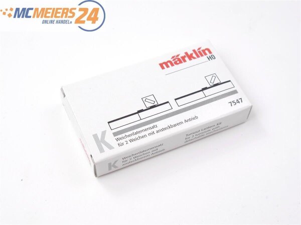 Märklin H0 7547 Zubehör Weichenlaternensatz 1:87 *NEU* E580
