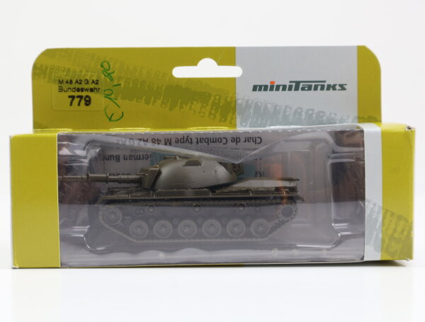 Herpa minitanks H0 779 Militärfahrzeug Panzer  M 48 A2 G A2 Bundeswehr 1:87 OVP