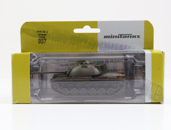 Herpa minitanks H0 937 Militärfahrzeug Panzer  M 48 A2 C Bundeswehr 1:87 OVP