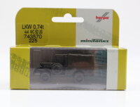 Herpa minitanks H0 225 Militärfahrzeug LKW 0,74t 4x4...