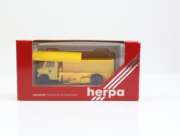 Herpa H0 4120 Modellauto Postmodell LKW Mercedes-Benz T2 Niederflurhubwagen DBP