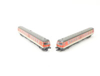 Fleischmann N 7430 Diesel-Triebwagenzug 2-tlg. orange-kieselgrau BR 614 DB / OVP