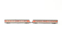 Fleischmann N 7430 Diesel-Triebwagenzug 2-tlg. orange-kieselgrau BR 614 DB / OVP