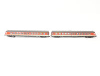 Fleischmann N 7430 Diesel-Triebwagenzug 2-tlg. orange-kieselgrau BR 614 DB / OVP