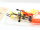 Kibri H0 10002 Modellauto Bausatz Steinbock Gabelstapler rot 1:87