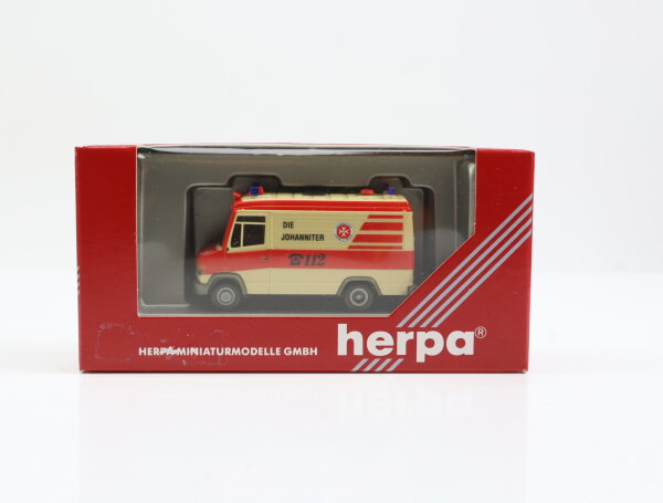Herpa H0 043755 Modellfahrzeug PKW MB T2 Vario RTW "Die Johanniter" 1:87 OVP