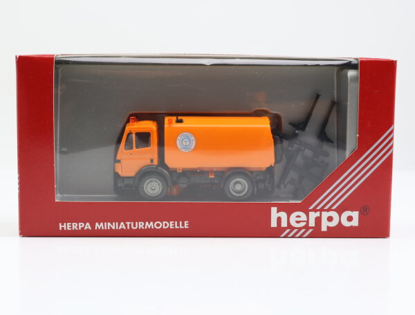 Herpa H0 144896 Modellauto LKW Mercedes Benz Kehrfahrzeug 1:87