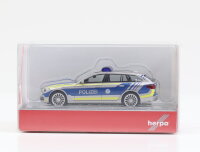 Herpa H0 095603 Modellauto BMW 5er Touring Polizeiauto...
