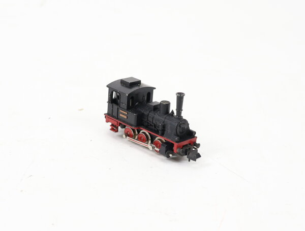 Minitrix N 2914 Dampflok Tenderlok T3 schwarz-rot BR 89 DB / defekt