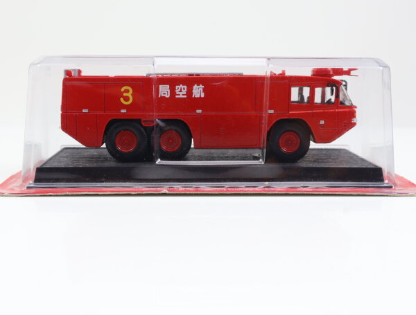 Del Prado H0 Modellauto Feuerwehr Morita Airport Crash Tender MAF-125 Japan 1:87