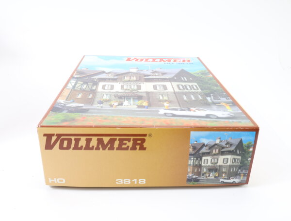 Vollmer H0 3818 Gebäude Bausatz Gewerbebau Pension Hauptstr. 5