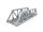 Spur H0 Brücke Kastenbrücke Gitterbrücke Länge 278 mm / Breite 77 mm