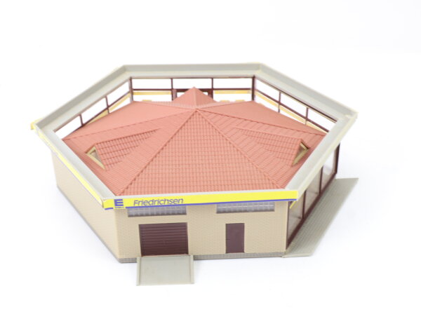 Faller H0 130342 Gebäude Edeka Markt Friedrichsen Supermarkt - gebaut