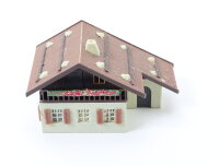 Spur N Gebäude Wohnhaus Alpenhaus Berghaus Almhaus